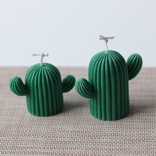 Cactus Candle Silicone Mold – DIY Aromatherapy, Soap, Plaster & Craft Kit