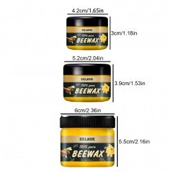 EELHOE Furniture Brightening Natural Beeswax Polishing Beeswax Waterproof Wear Resistant Wood Floor Care Beeswax