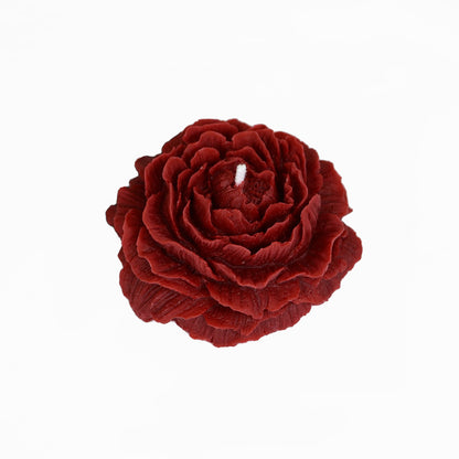 Peony Rose Aromatherapy Candle – Handmade, Low Temp Wax, Gilded, Easy to Clean
