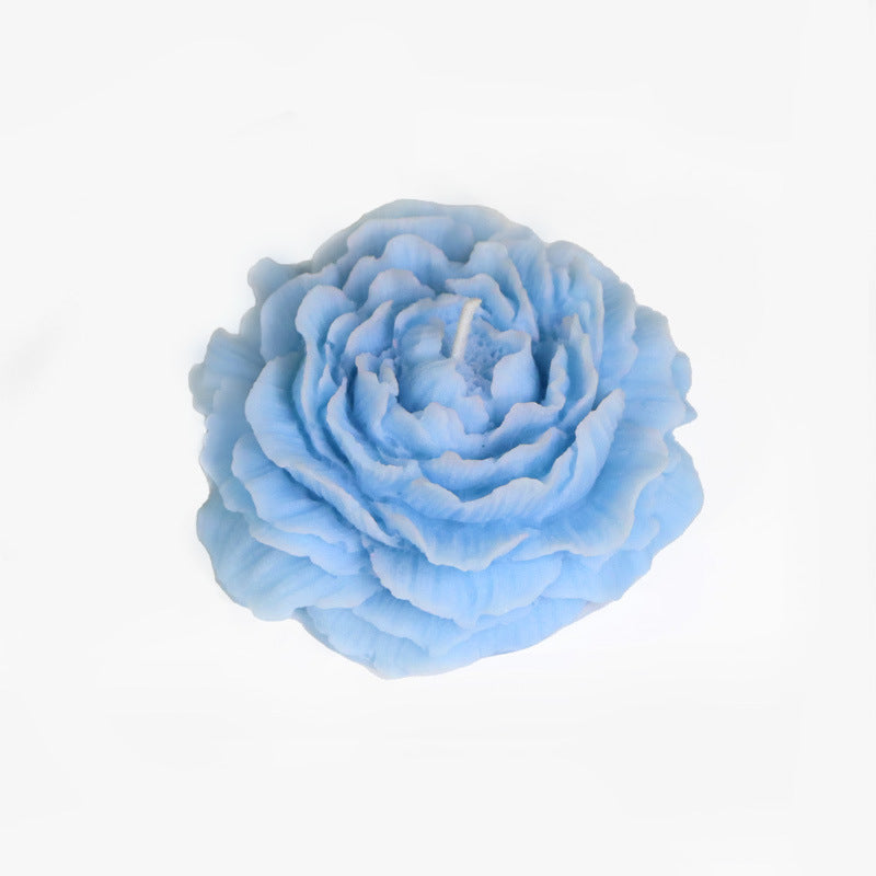 Peony Rose Aromatherapy Candle – Handmade, Low Temp Wax, Gilded, Easy to Clean