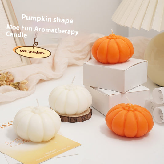 Handmade Pumpkin Spice Aromatherapy Candles – Halloween Eco-Friendly Soy Wax
